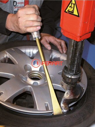 Montážna páka na pneumatiky s hliníkovou rukoväťou, 425 mm