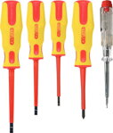 Sada skrutkovačov ERGOTORQUE VDE, 150-250V, 5-dielna, KS TOOLS 117.054