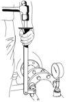 1/2" Úderový kľúč, 560 + 100 mm