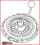 Montážny pomocný krúžok Ø 110-140mm