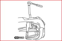 1/2" kľúč pre palivové čerpadlá VAG, Ø100mm
