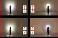 LED akumulátorové pracovné svietidlo LEDMAX SUPER BRIGHT, 3+1W
