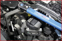 1/2" kľúč na olejový filter pre naftové motory Ford, Jaguar, Citroën, Peugeot Duratorq-TDCi / motory s dvoma vačkovými HDI