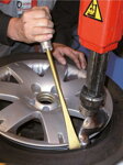 Montážna páka na pneumatiky s hliníkovou rukoväťou, 425 mm