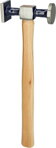 Ryhované karosárske kladivo, hrubé, okrúhle/hranaté, 325mm