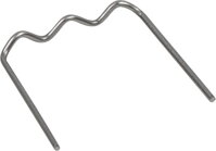 Svorka na opravu tvar U 0,6 mm, 100 kusov