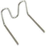 Svorka na opravu tvar W 0,8 mm, 100 kusov