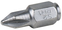 1/4" mini bit pre skrutky s krížovou drážkou, PH 2, 18 mm