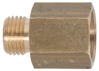 Mosadzná redukčná vsuvka, G1/4"AG x G3/8"IG