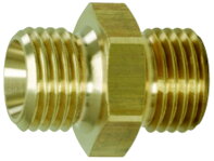 Mosadzná redukčná vsuvka, G1/4"AG
