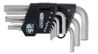 Súprava uhlových čapových kľúčov s vnútorným šesťhranom, v sklápacom držiaku,9-dielna,1,5-10mm