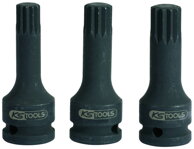 1/2" silový nástrčný bit XZN,dlhý,M16