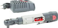 1/4'' akumulátorová račňa s prepínacou páčkou, 34Nm, 220 ot./min 10,8V, s 1 akumulátorom a 1 nabíjačkou