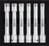 1/2" súprava nástrčných orechov Torx-E, 6 ks, E10-E20