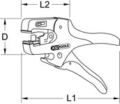 Samonastavovacie odizolovacie kliešte, 0,1-4mm