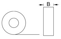 Izolovaná lepiaca páska, červená, 52mm