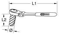 Výstružník pre senzory ABS, Ø 15mm