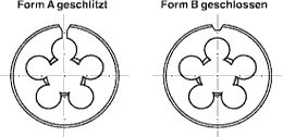 Závitové očko, M, HSS, DIN223 (DIN EN 22568), 6g, VÖLKEL