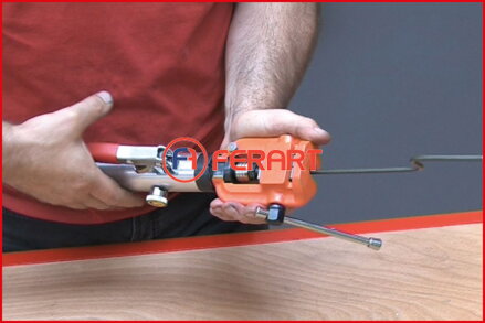 FLAREFIX 2 univerzálna súprava obrubovačiek na brzdové vedenia s hydraulickým valcom, 11-dielna