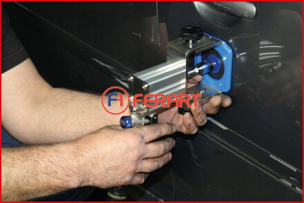 Pneumatický vyťahovák preliačin Smart-Repair - súprava, 12-dielna