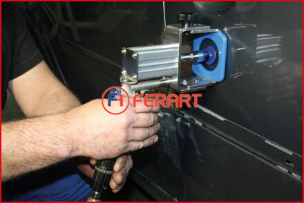 Pneumatický vyťahovák preliačin Smart-Repair - súprava, 12-dielna