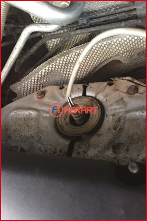 1/2" nástrčný orech pre lambda sondu Ford, dĺžka 22,0 mm, dlhý