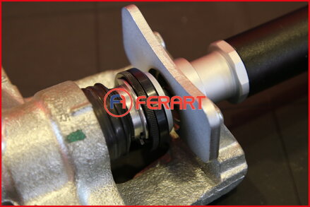 Pneumatické vreteno pre adaptér piestu brzdového valca pre zúžené priestorové podmienky, 260mm