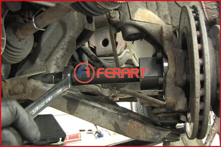 Súprava náradia na ložiská kolies pre Ford Transit, 17-dielna