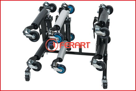 Úložný podstavec pre hydraulické pomôcky pre manévrovanie
