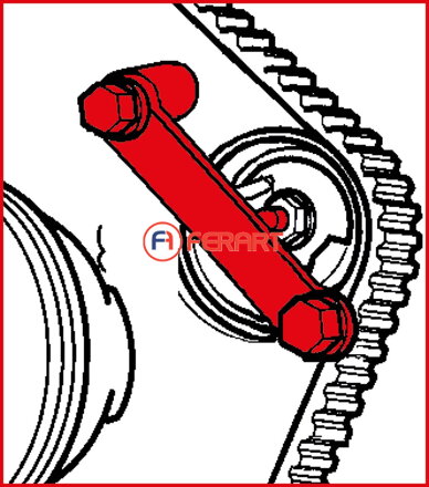Alfa Romeo / Fiat / Lancia - súprava náradia na nastavenie motora, 34-dielna