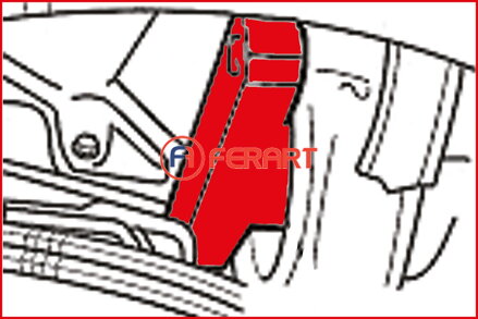 Chrysler / Mercedes - súprava náradia na nastavenie motora, 6-dielna