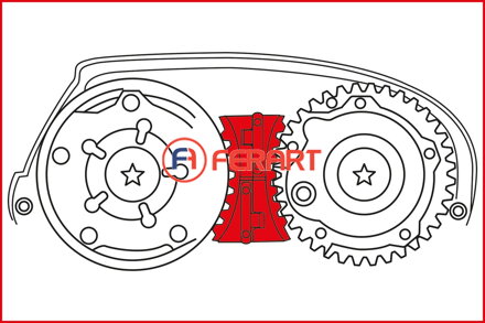 Alfa Romeo / Fiat / GM / Opel - súprava náradia na nastavenie motora, 7-dielna