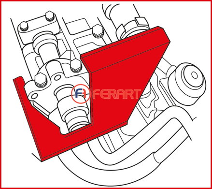 Ford / Mazda - súprava náradia na nastavenie motora, 4-dielna