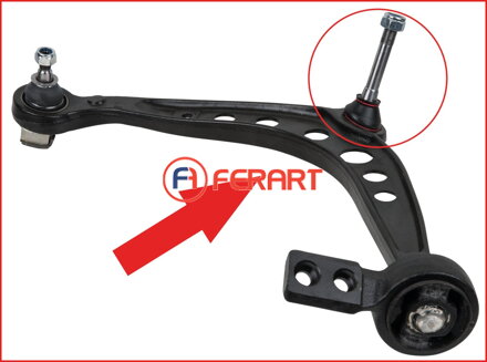 Súprava tlakových kusov BMW E30 / E36, vnút., 3-dielna