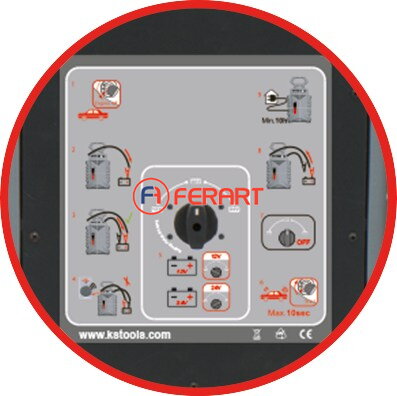 Booster 12/24 V, 3400 A