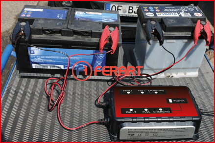 12V + 24V SMARTcharger duálna vysokofrekvenčná nabíjačka batérií 10A/5A