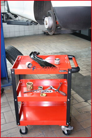 ECOline dielenský servisný vozík, V850xŠ680xH425mm