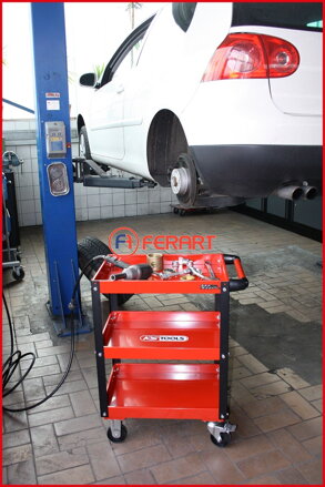 ECOline dielenský servisný vozík, V850xŠ680xH425mm