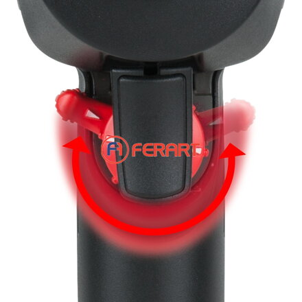 Vysokovýkonný pneumatický príklepový skrutkovač 1/2" mini MONSTER Xtremelight 1390 Nm