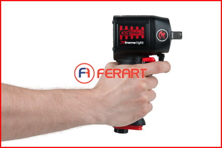 Vysokovýkonný pneumatický príklepový skrutkovač 1/2" mini MONSTER Xtremelight 1390 Nm