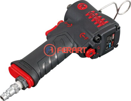 Vysokovýkonný pneumatický príklepový skrutkovač 3/8" mini MONSTER 1390 Nm