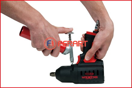 Vysokovýkonný pneumatický príklepový skrutkovač 1/2" BOXXER 1290 Nm
