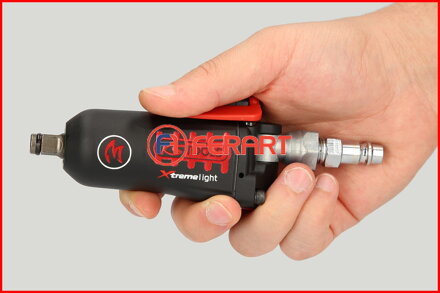3/8" MONSTER Xtremelight mini pneumatický nárazový uťahovač s prepínacou páčkou, 108 Nm