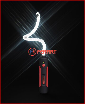 Flexibilná inšpekčná lampa, 6 W LED + 1 LED hlavové svietidlo