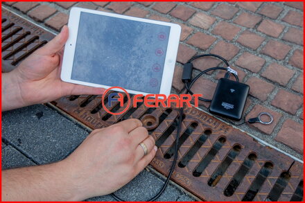 WiFi súprava obrazových osciloskopov s Ø 3,9 mm 0° HD sonda prednej kamery, 7-dielna