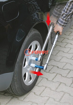 1/2" silový nástrčný orech na hliníkové disky, XL, 19mm