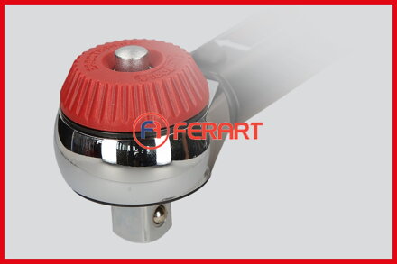 Momentový kľúč s račňou 3/4" ERGOTORQUE®precision, otočné tlačidlo, 100-550 Nm