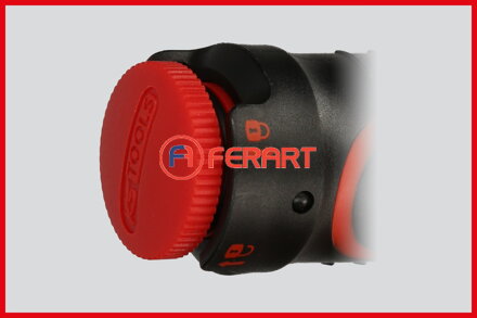 Momentový kľúč s račňou 3/4" ERGOTORQUE®precision, otočné tlačidlo, 100-550 Nm