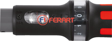 1/2" ULTIMATEprecision momentový kľúč s račňou, otočný gombík, 20-200Nm