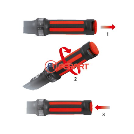 1/4" ULTIMATEprecision momentový kľúč s račňou, 1-25Nm